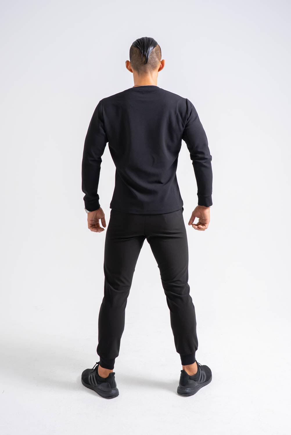 【NEW】 Hybrid Tee Long Sleeve - BLACK