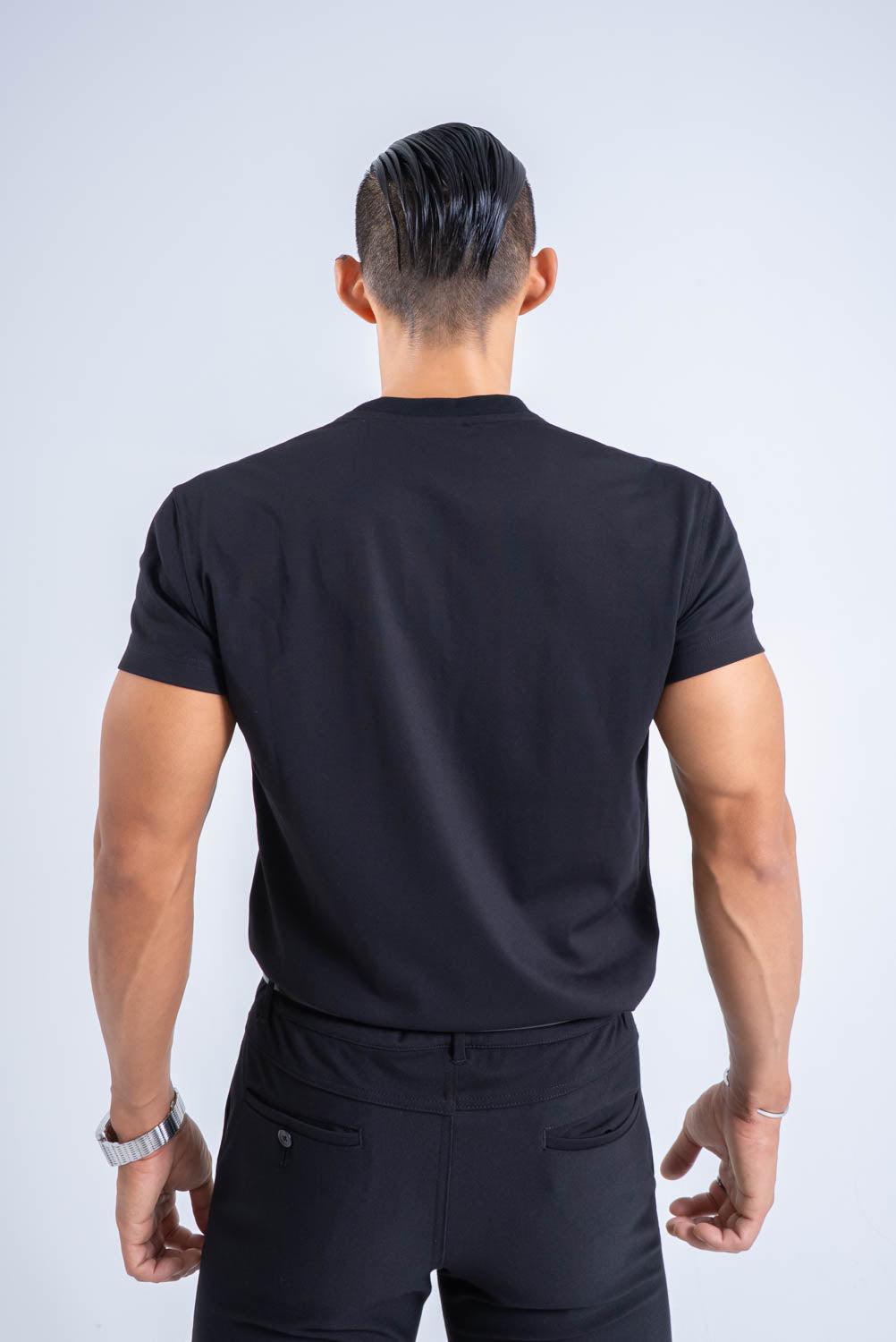 【NEW ARRIVAL】 Emblem Tee - BLACK