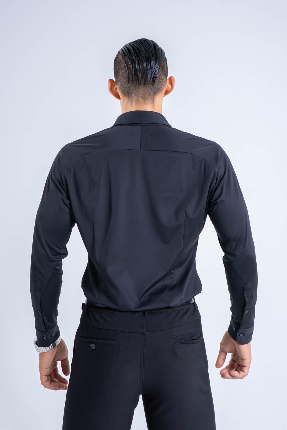 【NEW ARRIVAL】 極上シルエットストレッチ ラグランワイドカラーシャツ