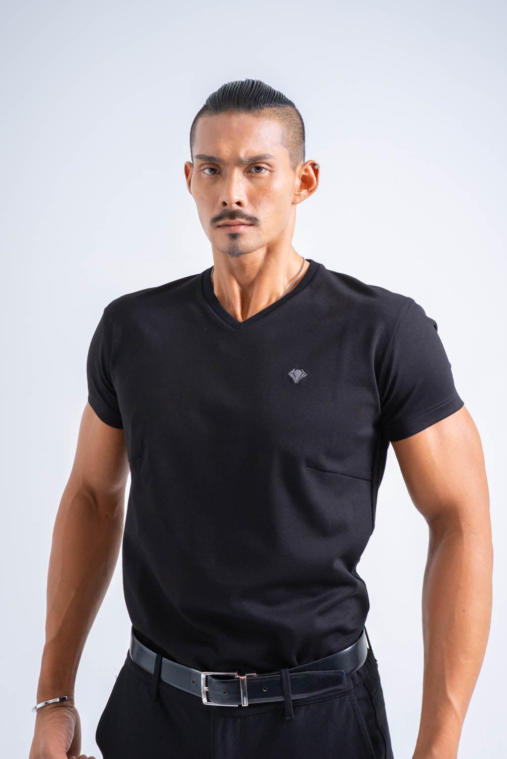 【NEW ARRIVAL】 Emblem Tee - BLACK
