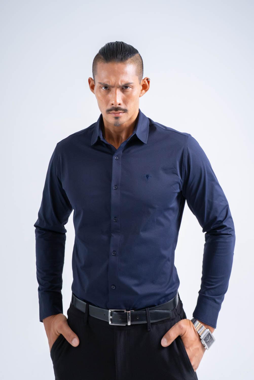 Essential Comfort Shirt - NAVY