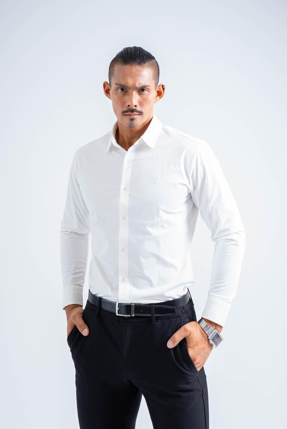 Essential Comfort Shirt - WHITE