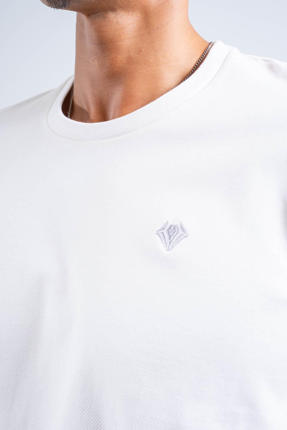 【NEW ARRIVAL】 Emblem Tee - WHITE