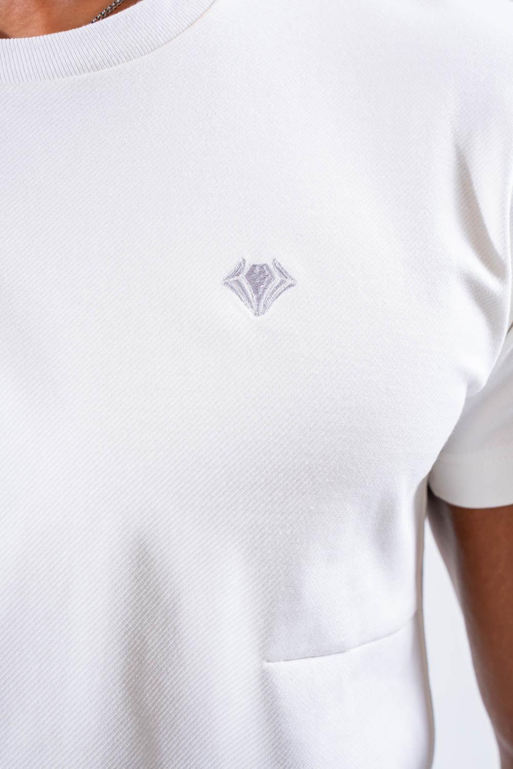 【NEW ARRIVAL】 Emblem Tee - WHITE