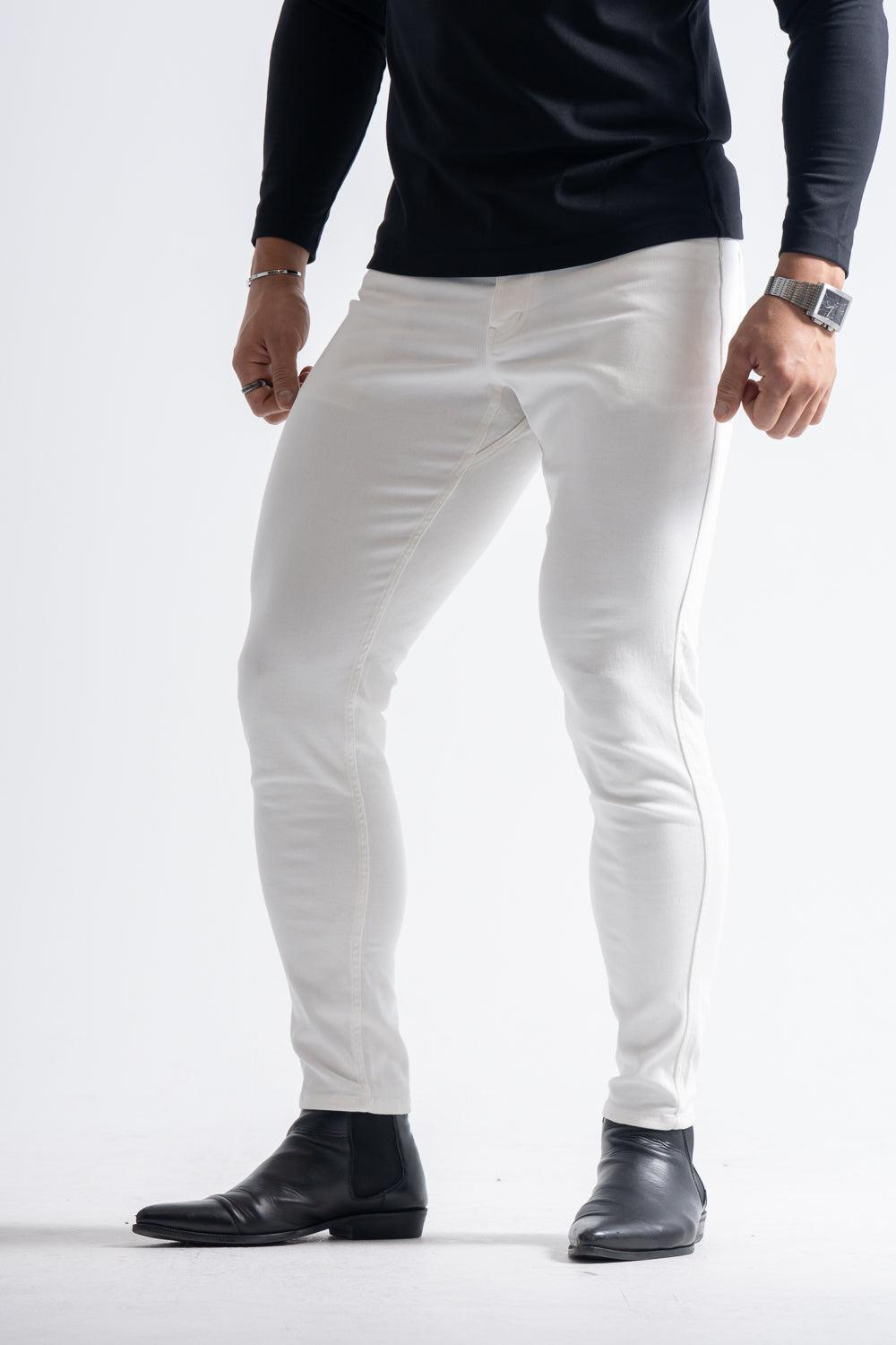 【強靭な脚がカッコ良い】  ハイストレッチスリムパンツ