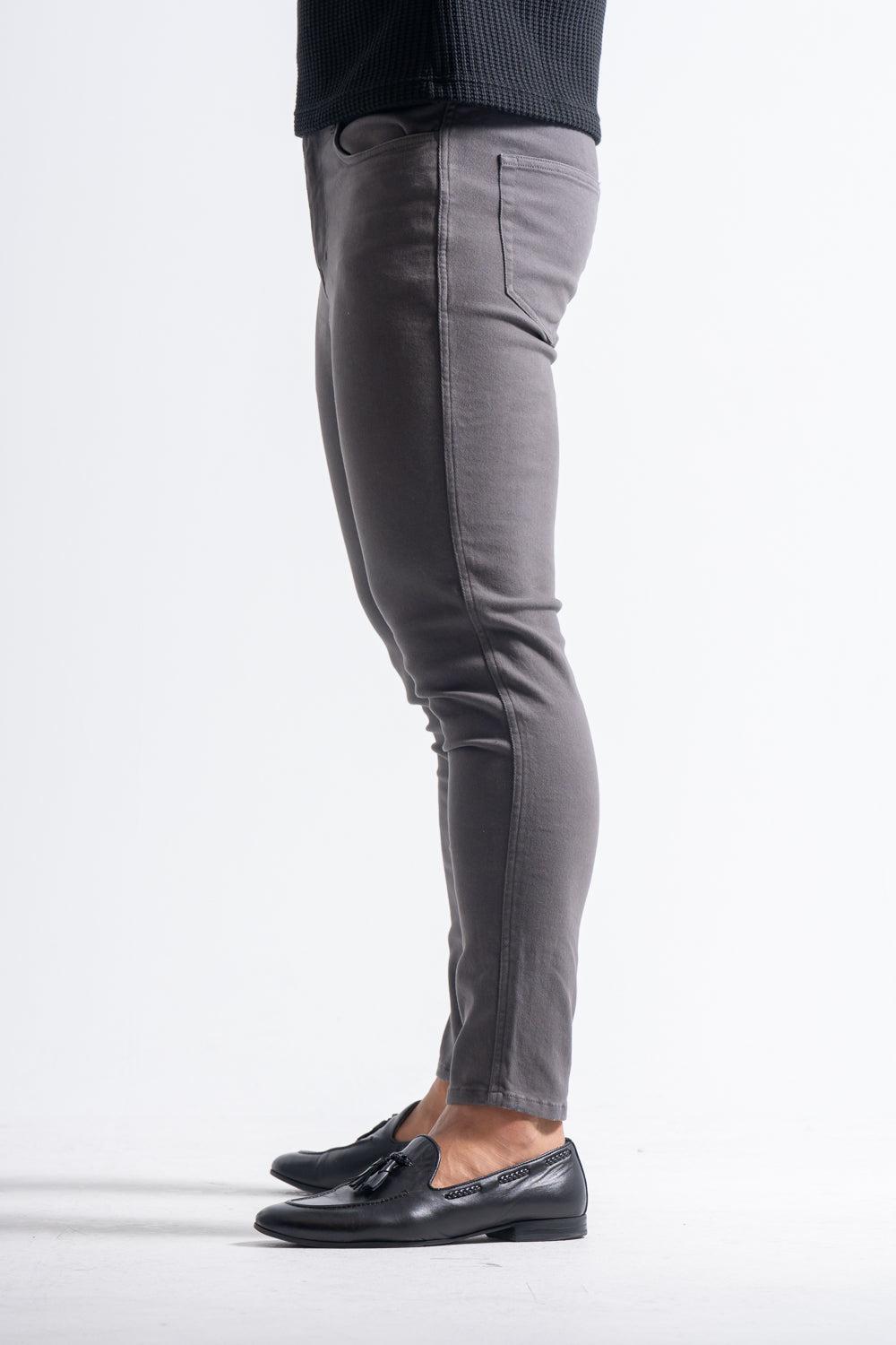 【強靭な脚がカッコ良い】  ハイストレッチスリムパンツ