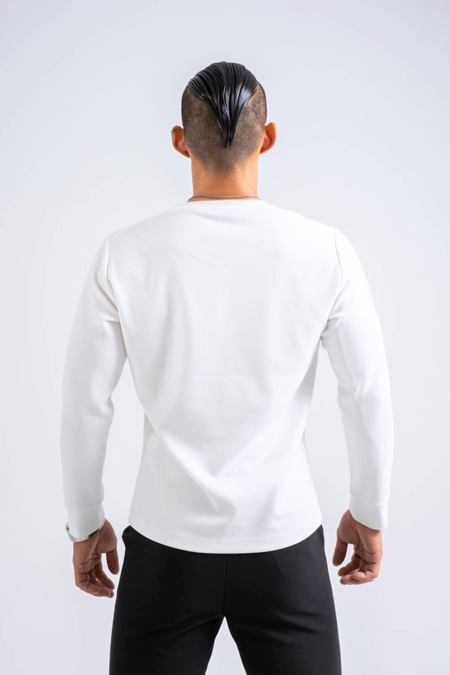 【NEW】   Hybrid Tee Long Sleeve   - WHITE
