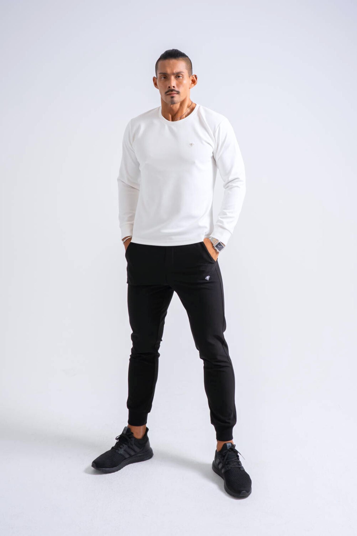 【NEW】   Hybrid Tee Long Sleeve   - WHITE