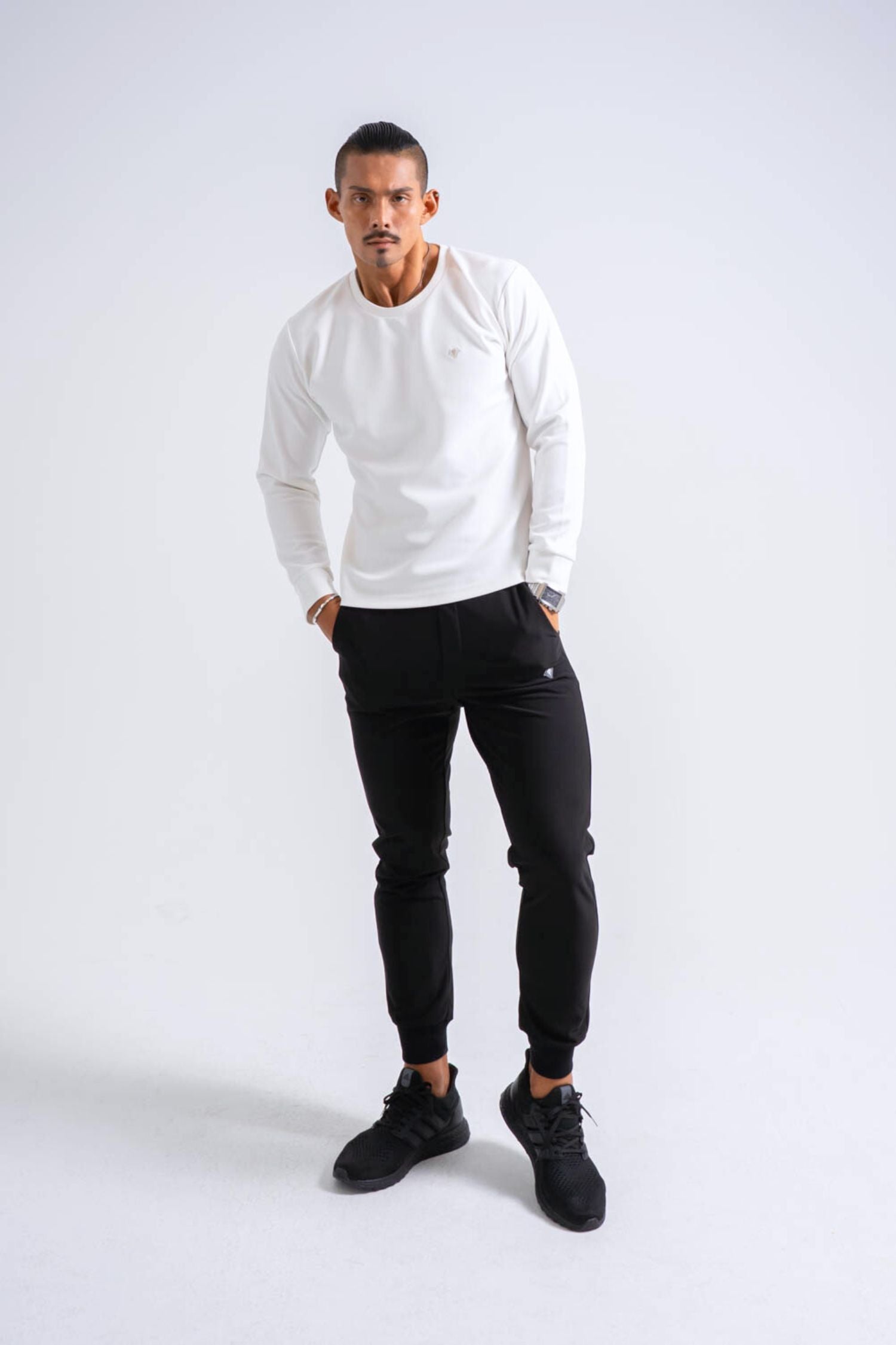 【NEW】   Hybrid Tee Long Sleeve   - WHITE