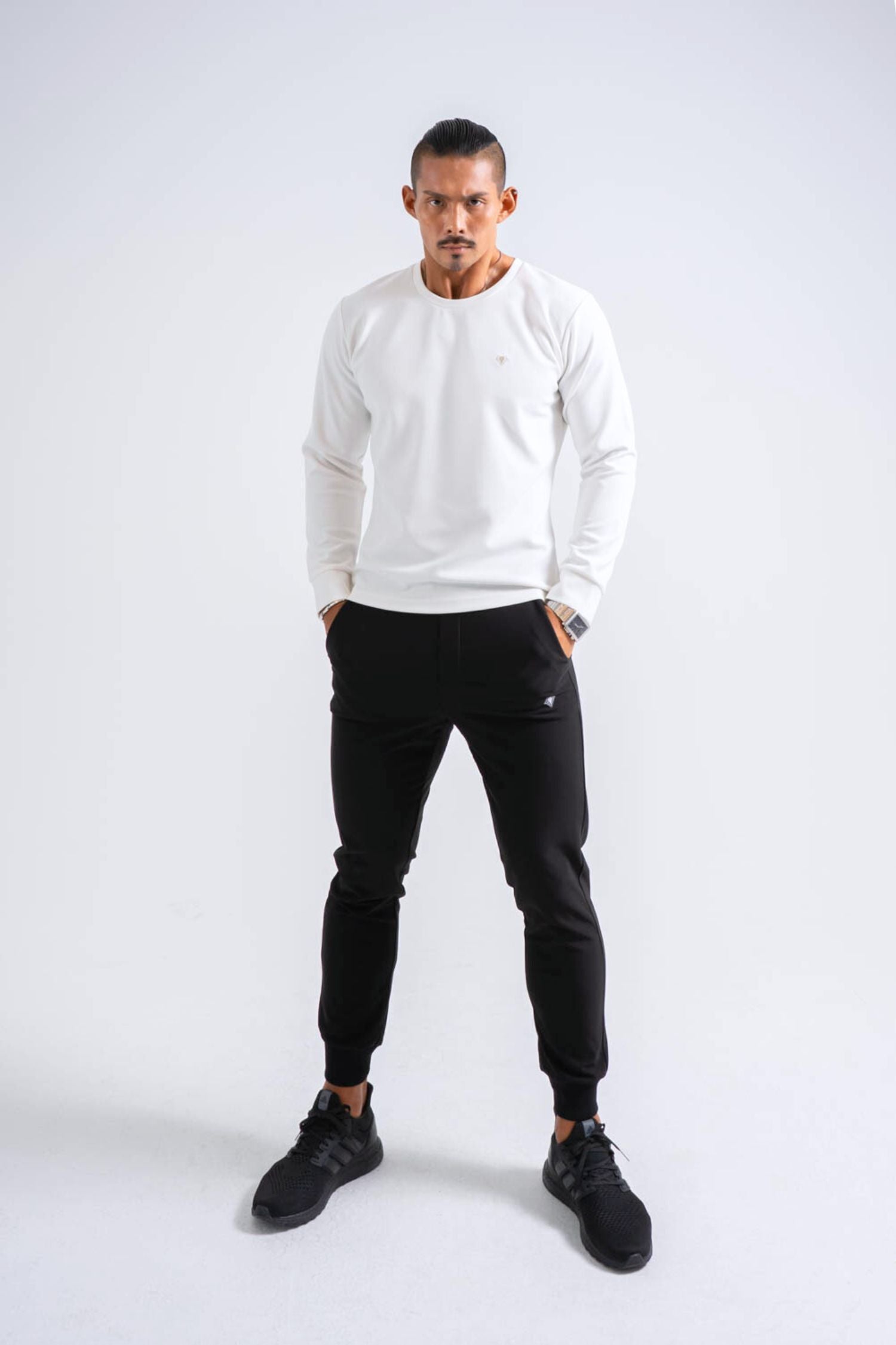 【NEW】   Hybrid Tee Long Sleeve   - WHITE