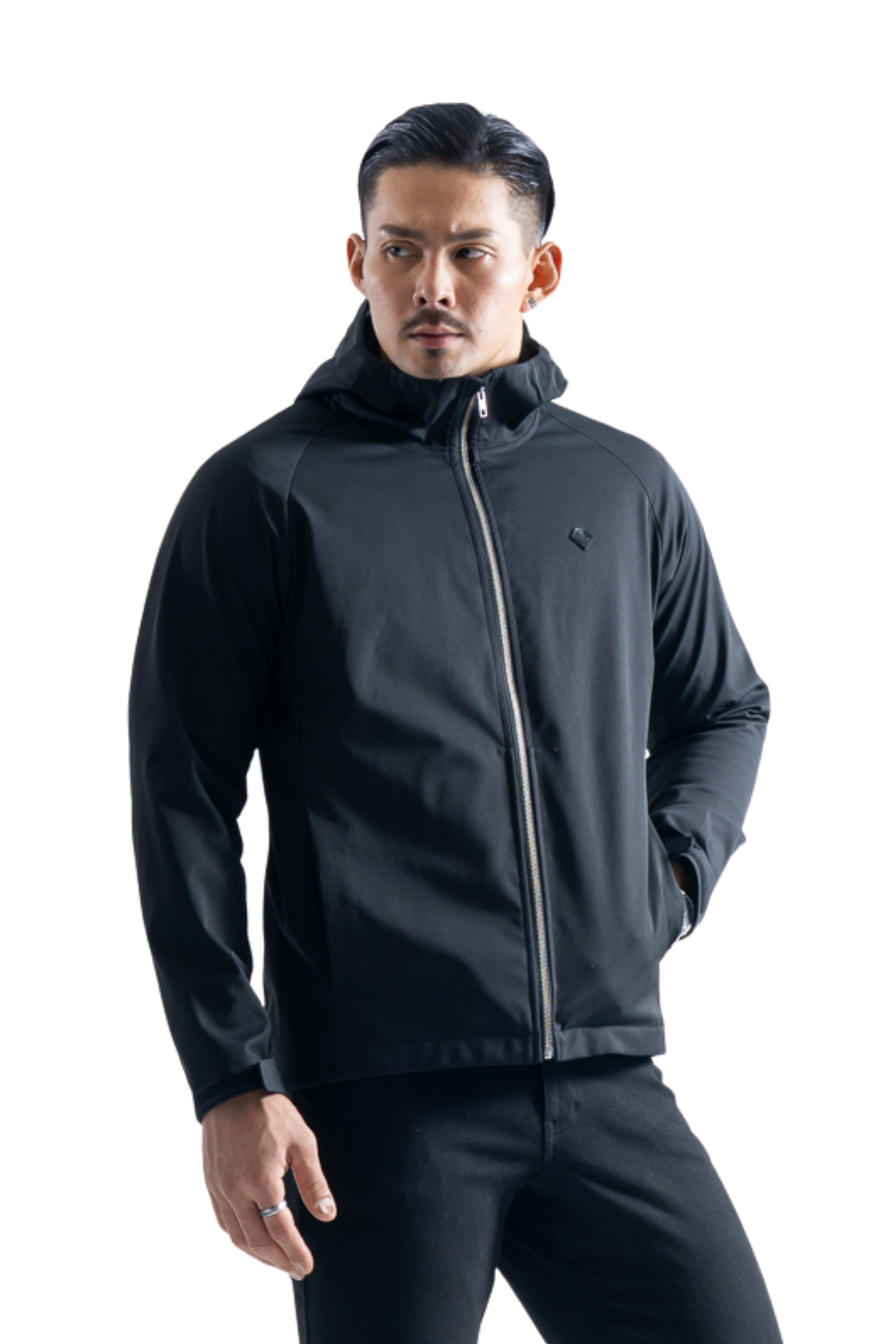 【NEW ARRIVAL】   エンブレムジップパーカ   -撥水仕様-