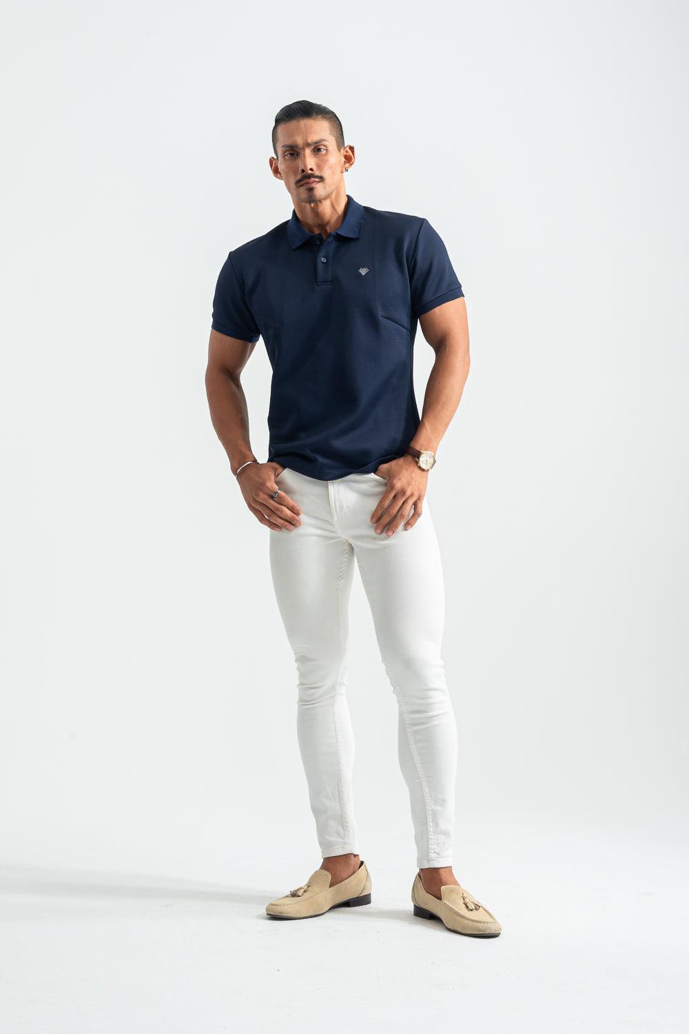 【NEW】  Heavy Weight Polo  - NAVY