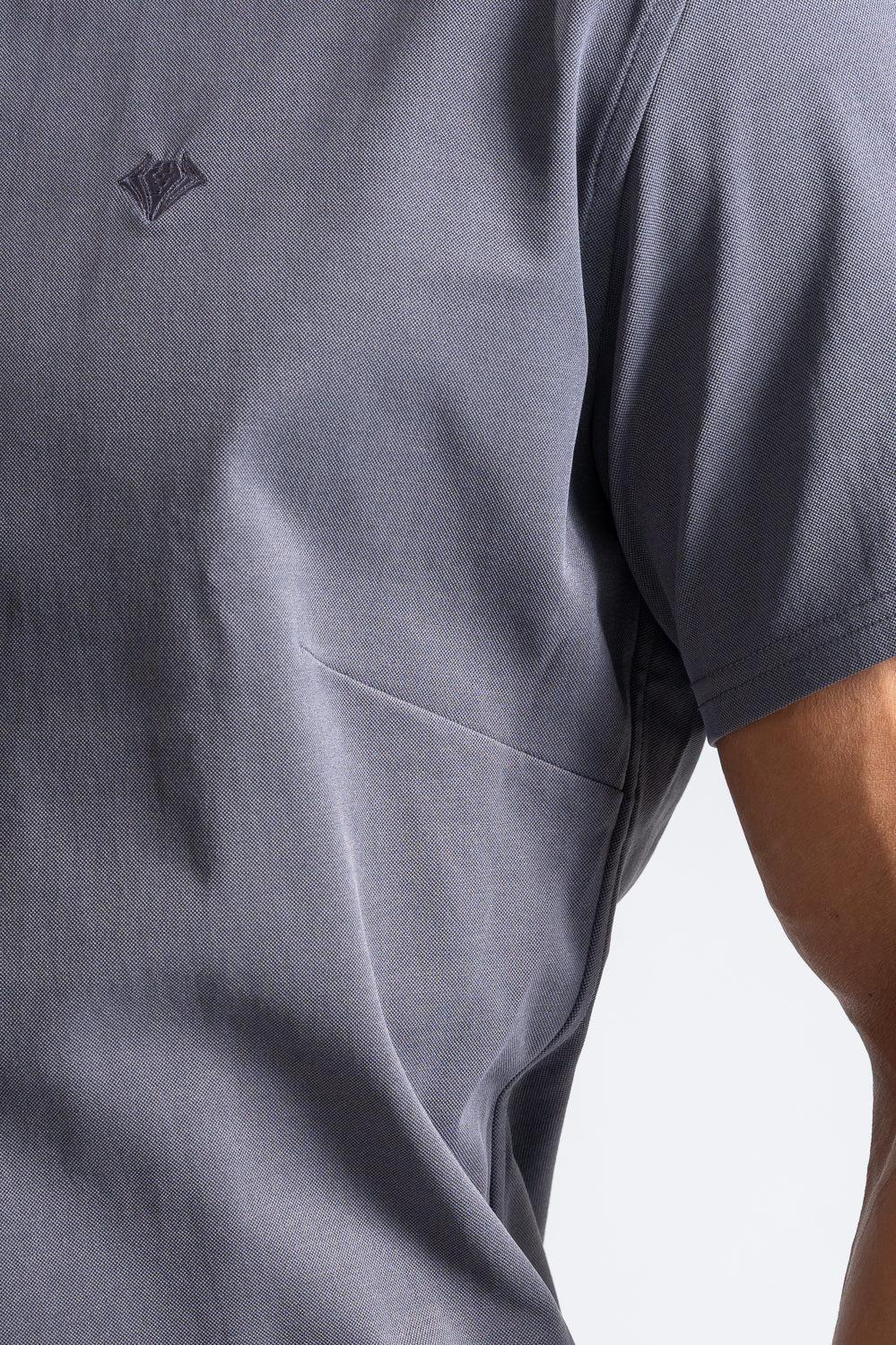 Prime Stretch Shirt  Short-sleeve  - GRAY