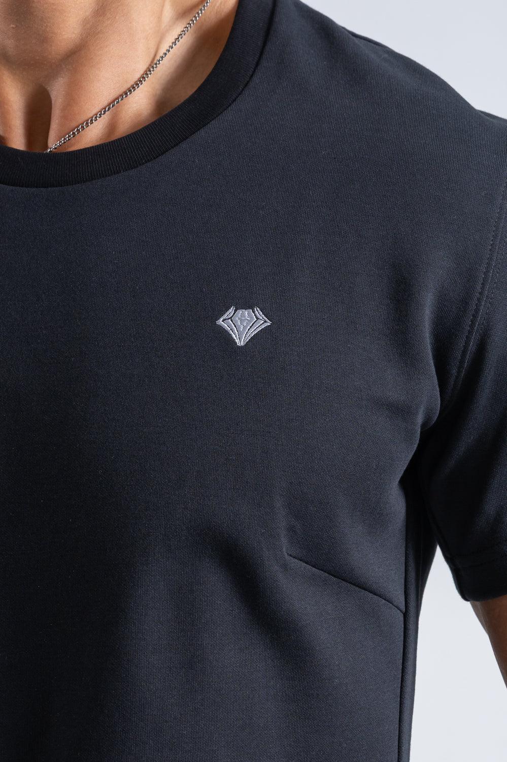 Cargo Pocket Tee  - BLACK
