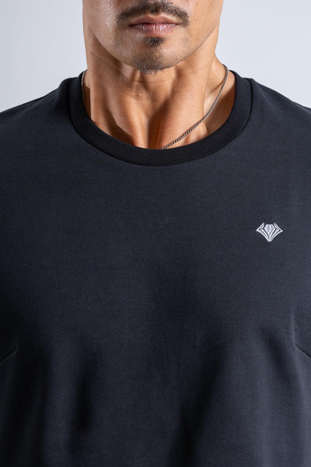 Cargo Pocket Tee  - BLACK