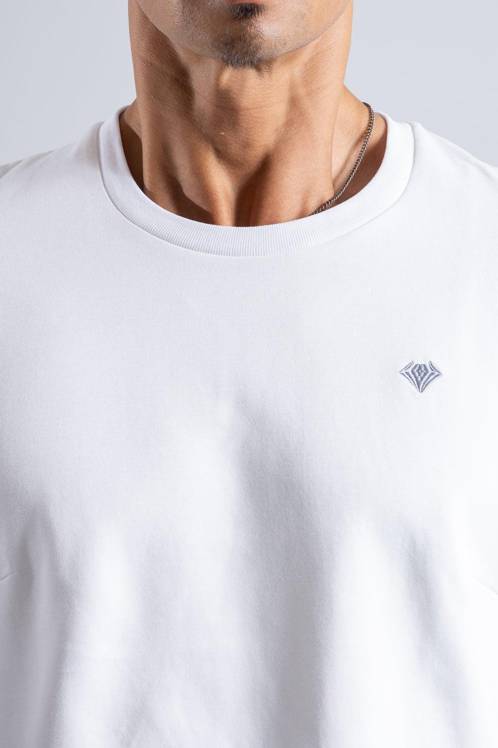 Cargo Pocket Tee  - WHITE