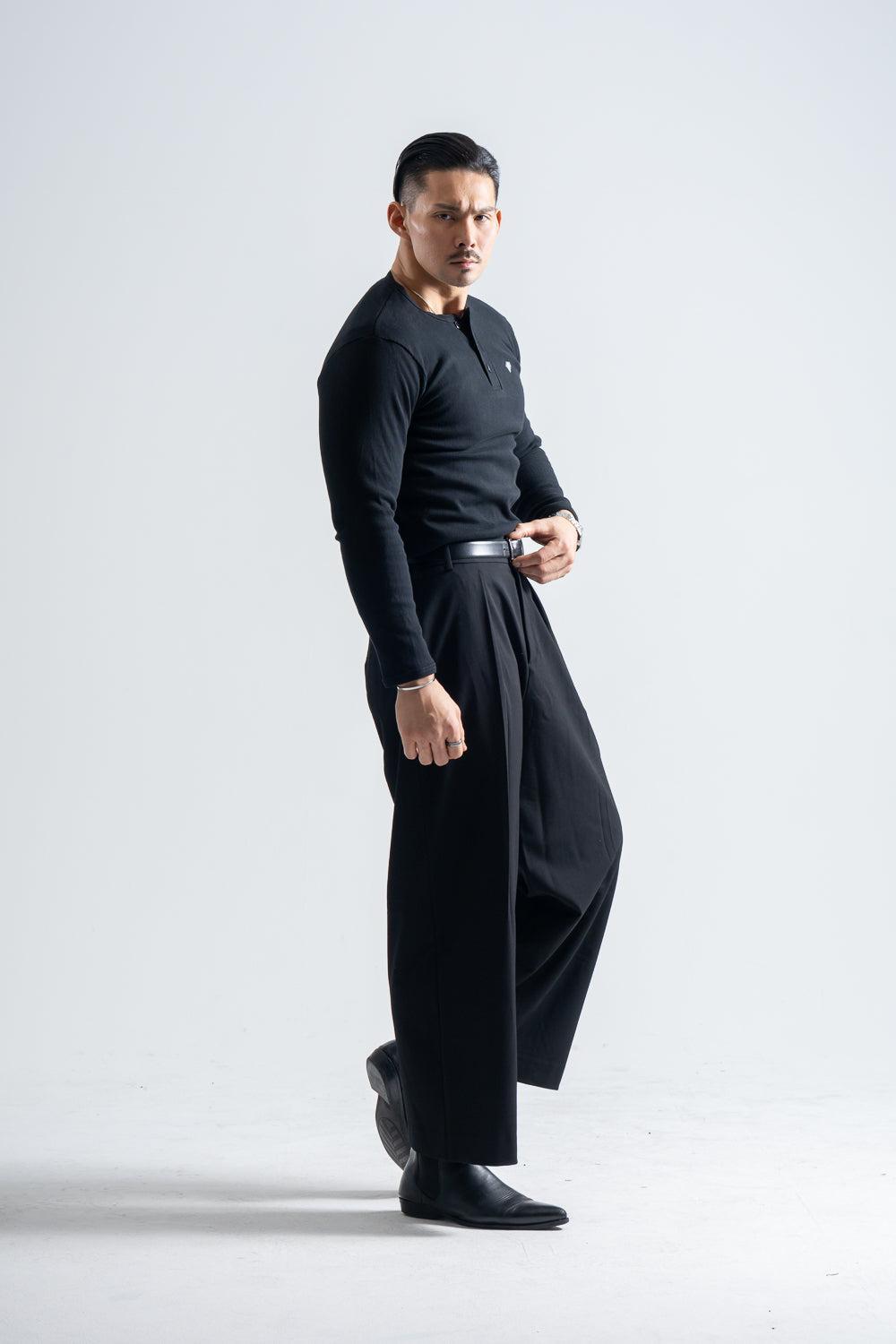 【NEW ARRIVAL】  ドレープ ワイドトラウザーズ