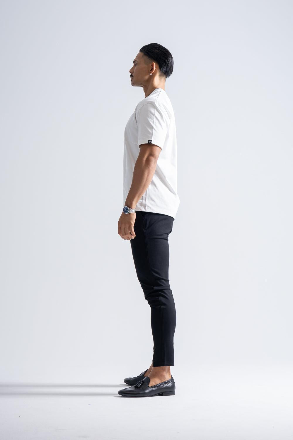 【特別価格・サイズ注意】   クラシックコットン 5分袖Tシャツ