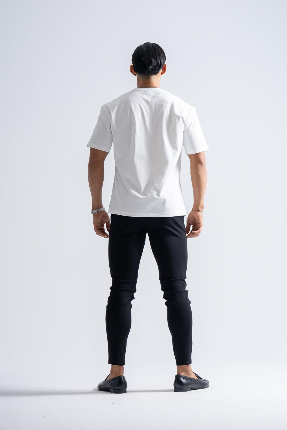 【特別価格・サイズ注意】   クラシックコットン 5分袖Tシャツ
