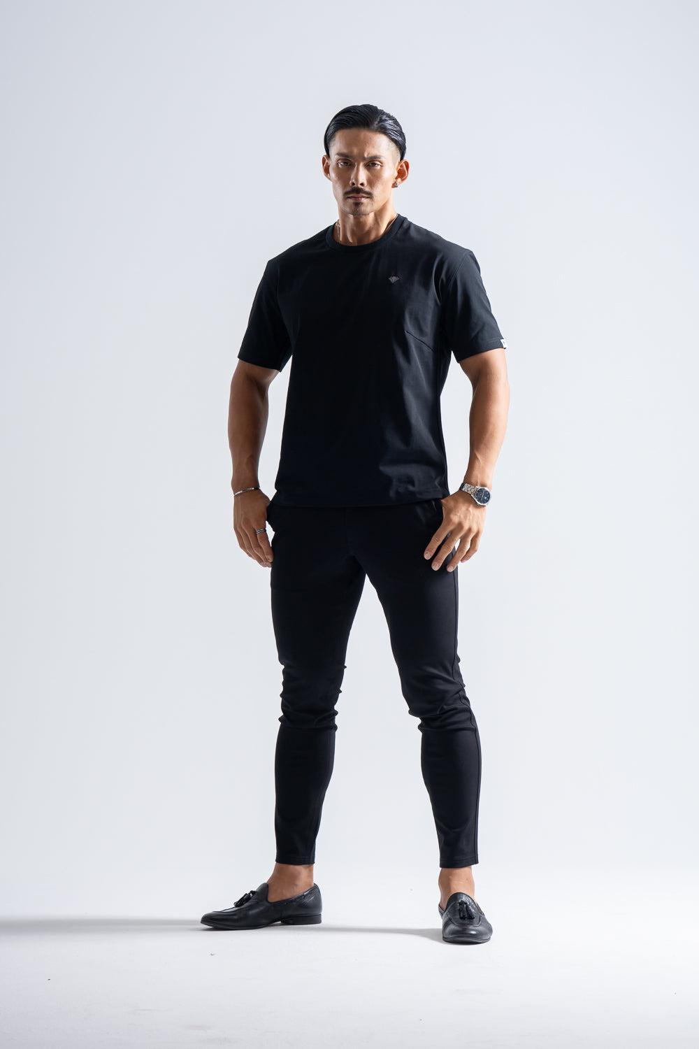 【特別価格・サイズ注意】   クラシックコットン 5分袖Tシャツ