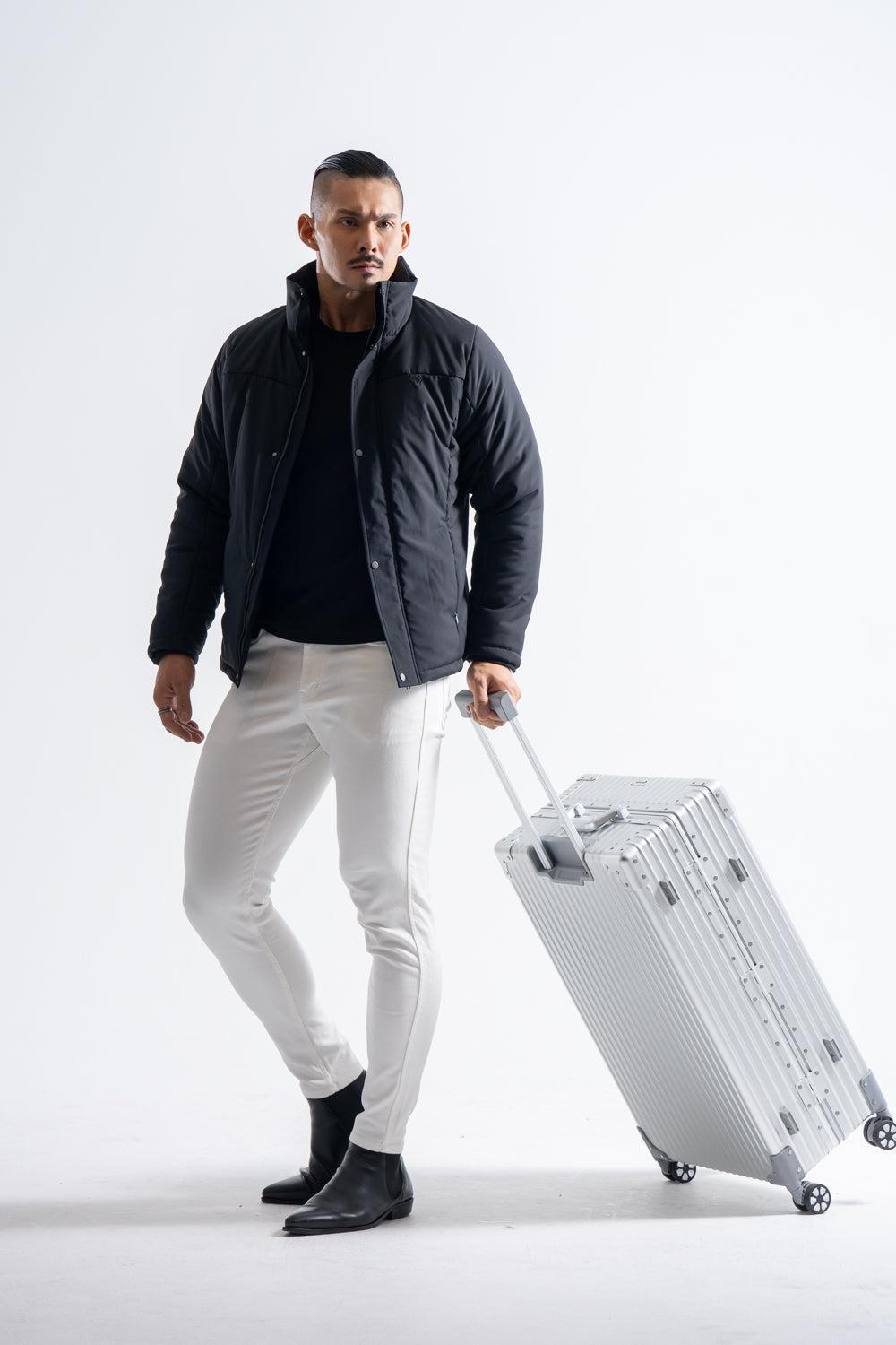 【強靭な脚がカッコ良い】  ハイストレッチスリムパンツ