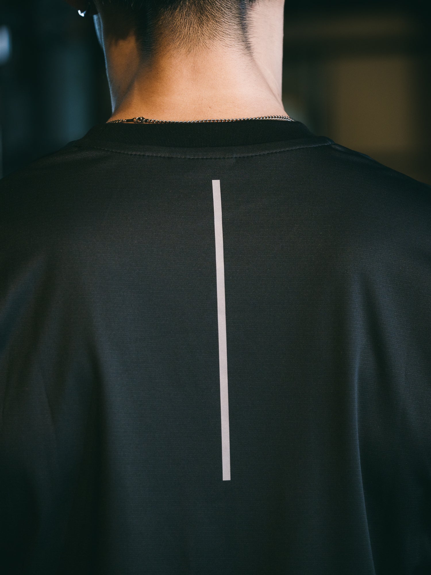 【NEW ARRIVAL】   ドライストレッチ   リフレクターロゴT   （左胸PHYSIQUE FRAMEロゴ）