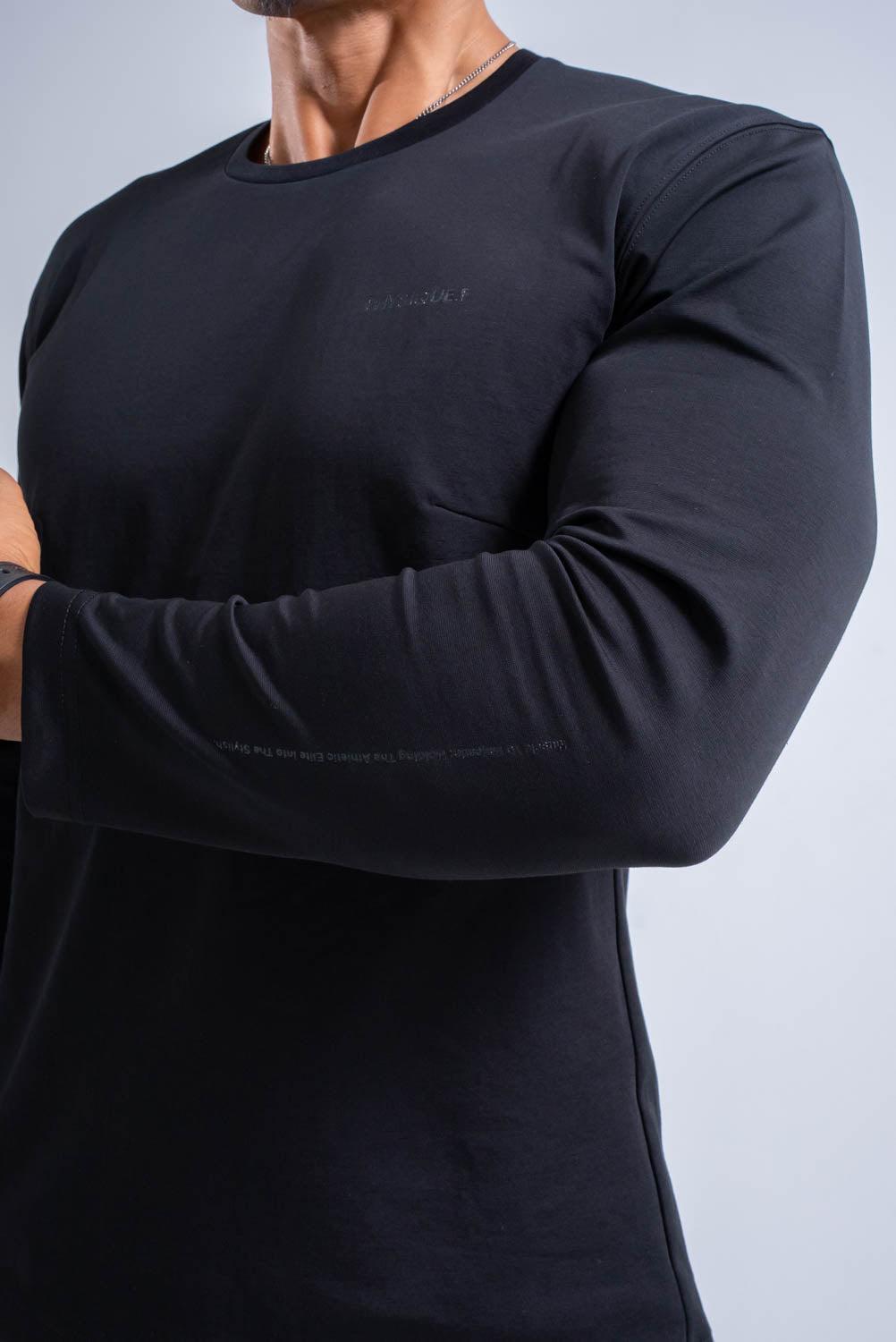 【NEW ARRIVAL】   Logo & Script Long Sleeve Tee