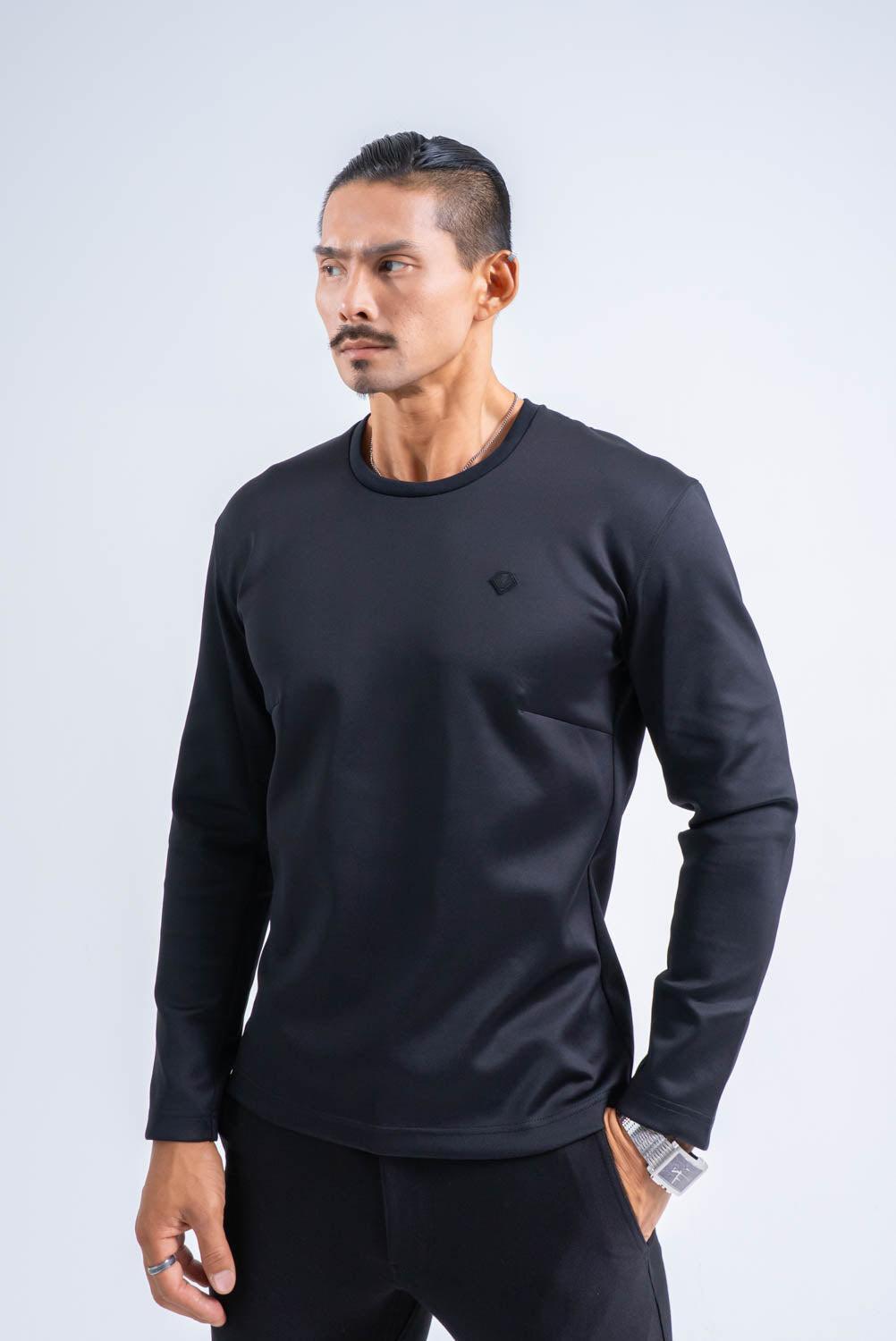 【NEW ARRIVAL】   PVC Emblem Long sleeve Tee