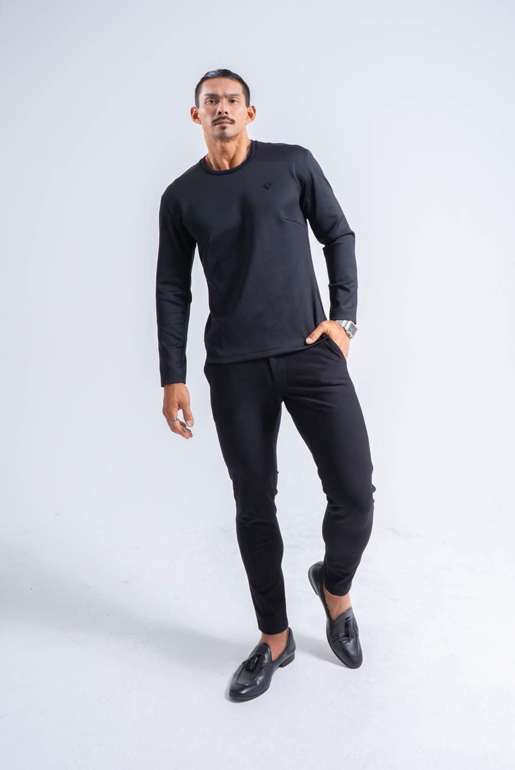 【NEW ARRIVAL】   PVC Emblem Long sleeve Tee