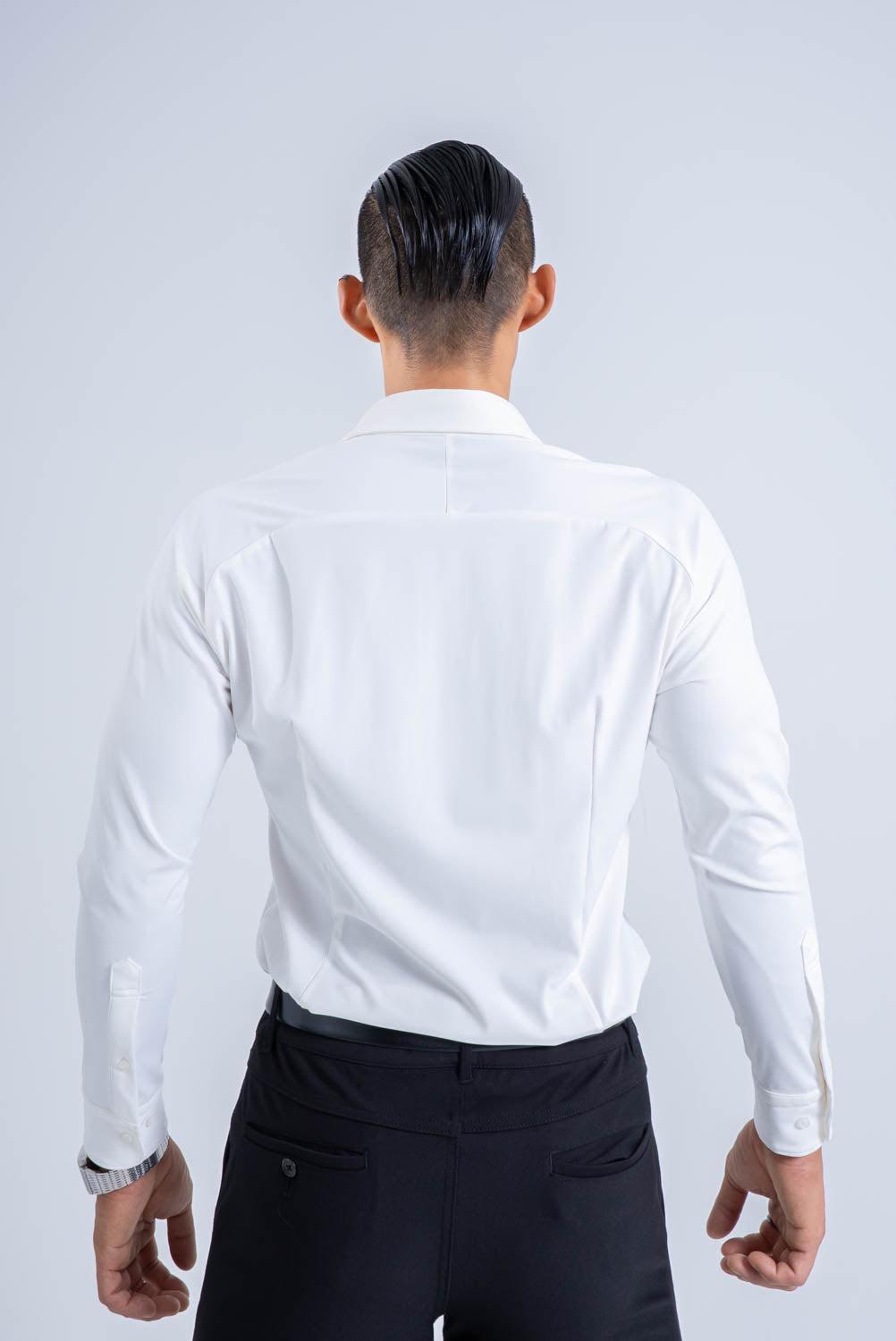 【NEW ARRIVAL】  極上シルエットストレッチ   ラグランワイドカラーシャツ