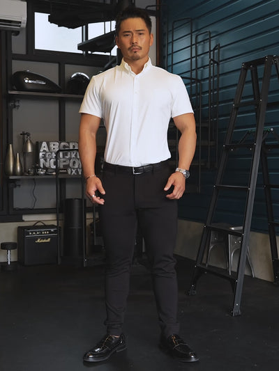 173cm 84kg Lサイズ着用(ホワイト)