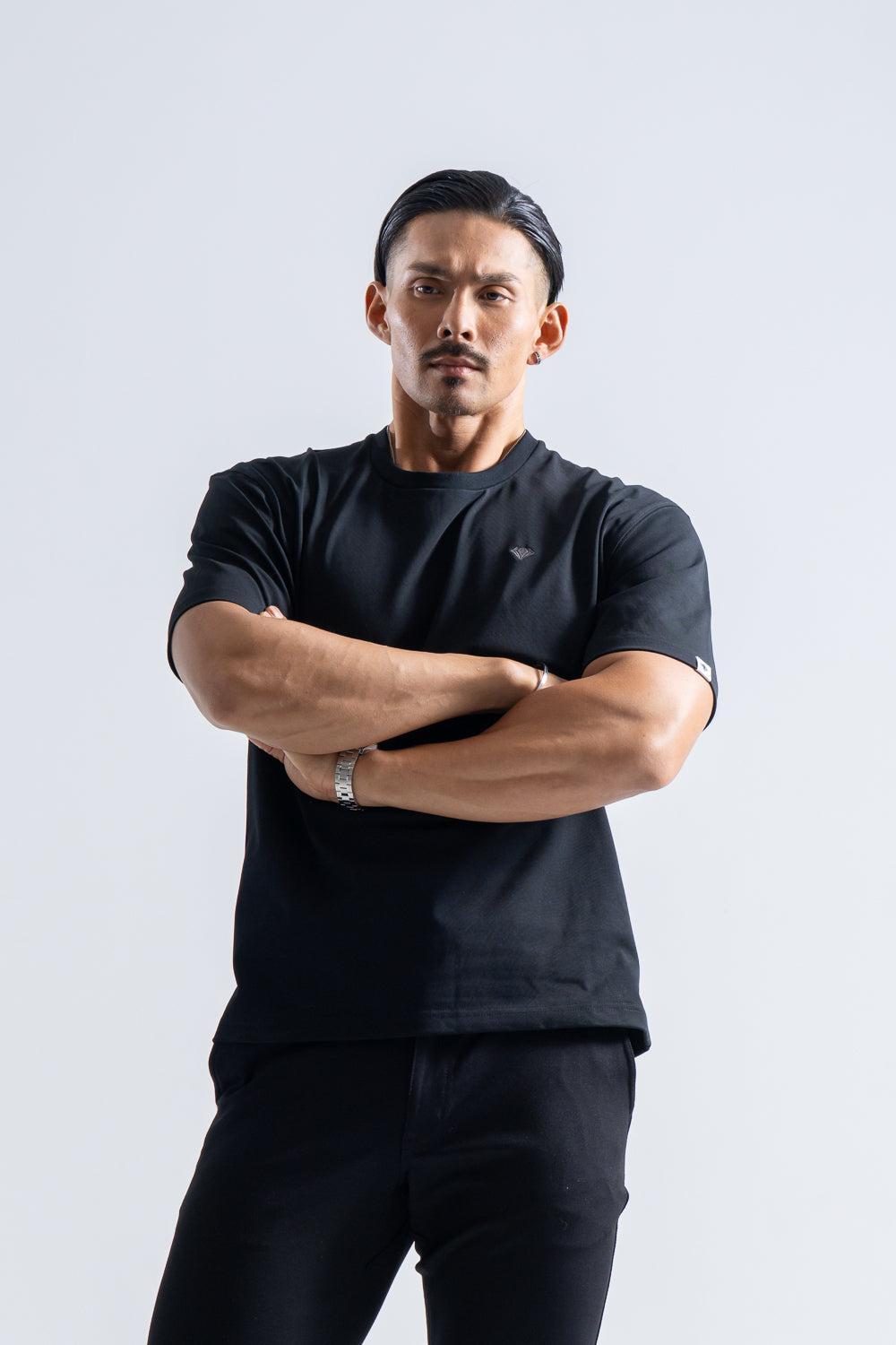 【特別価格・サイズ注意】   クラシックコットン 5分袖Tシャツ