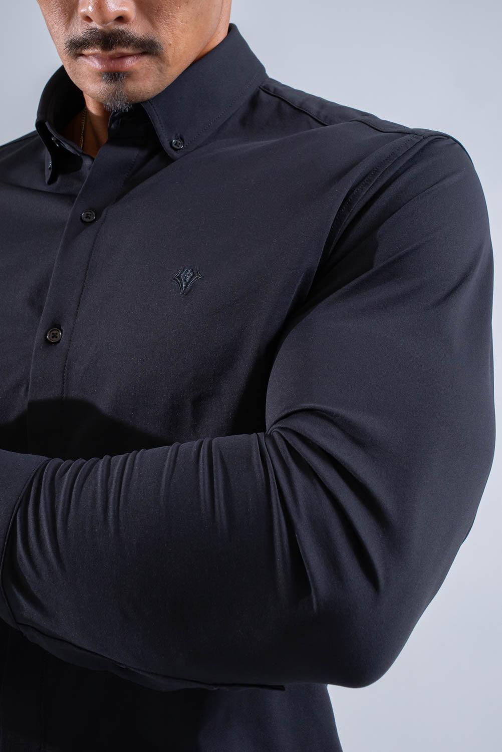 Essential Comfort Shirt  - BLACK