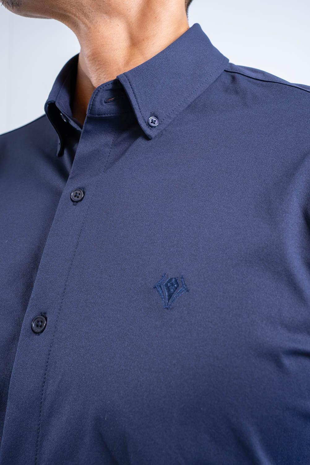 Essential Comfort Shirt  - NAVY
