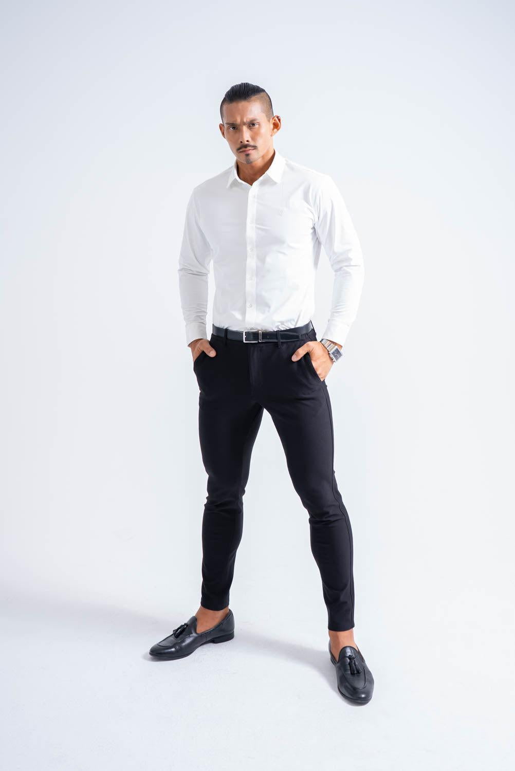 Essential Comfort Shirt  - WHITE