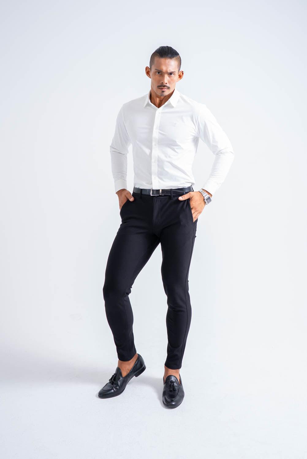 Essential Comfort Shirt  - WHITE