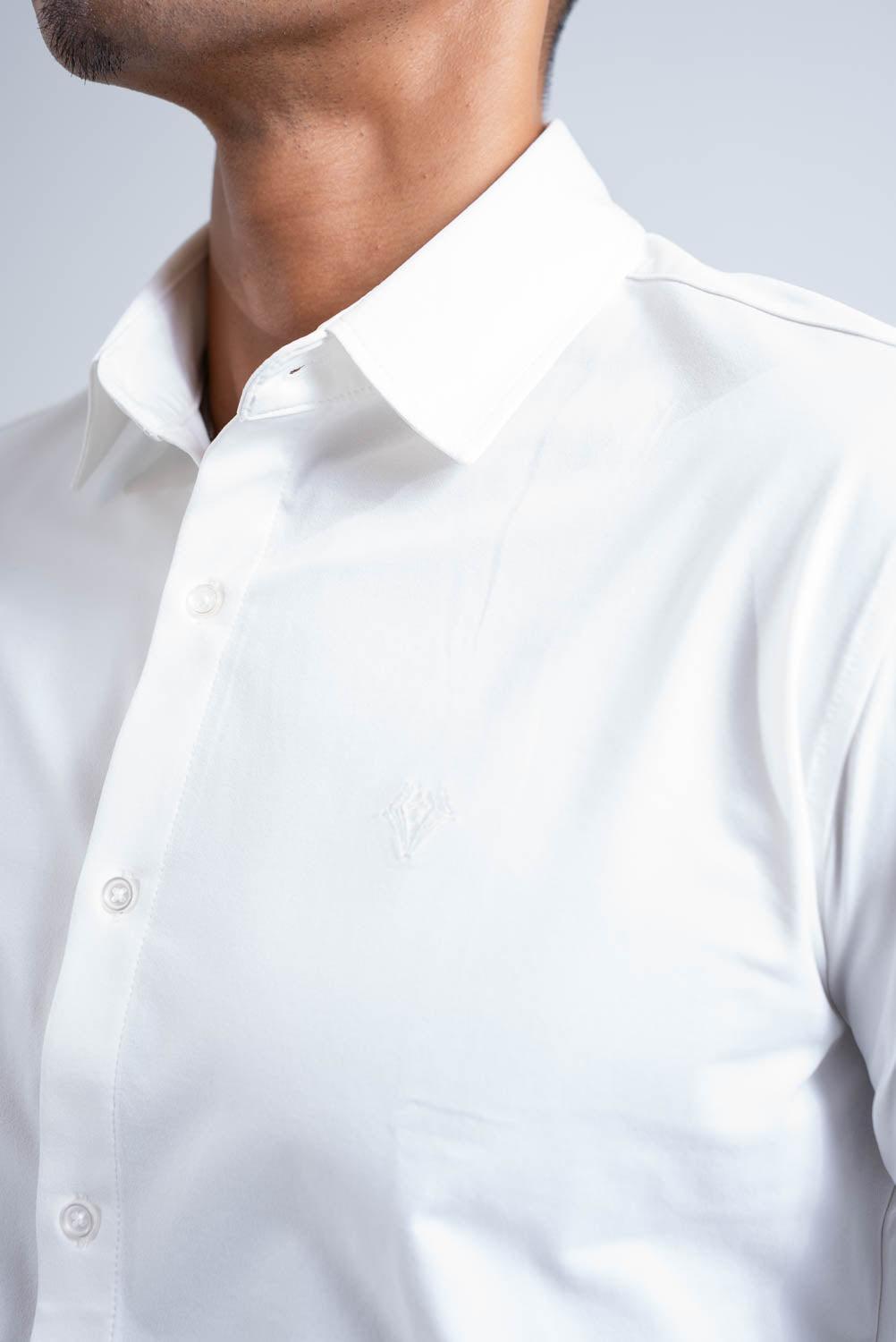 Essential Comfort Shirt  - WHITE