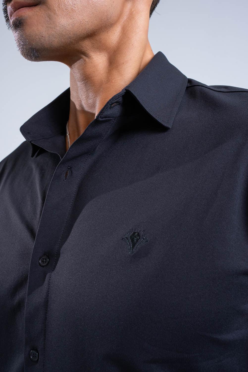 Essential Comfort Shirt  - BLACK